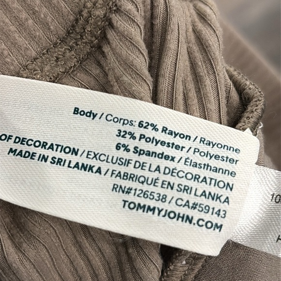 Tommy John Zen Ribbed Jogger Size Small - Picture 7 of 10